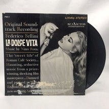 Anita Ekberg La Dolce Vita Lp Record 1961 Original 1ST Pressing Federico Fellini - £23.01 GBP