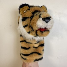 Vintage 1994 Dakin Soft Plush Tiger Hand Puppet Moveable Mouth - $16.99