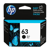 HP 63 Ink Cartridge - Black - $74.42 CAD
