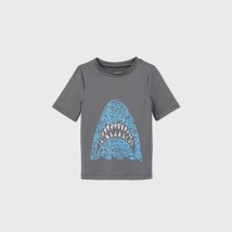 Toddler Boys&#39; Shark Graphic Short Sleeve Rash Guard - Cat &amp; Jack™ - Size... - £2.51 GBP
