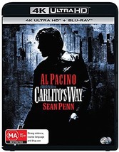 Carlito&#39;s Way 4K Ultra HD + Blu-ray | Al Pacino, Sean Penn | Region Free - £21.15 GBP