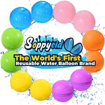  Reusable Water Balloons 12PCS Summer Water Toys for Pool Beach Outdoor  - $58.22