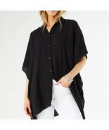 Corinne Button Front Cover Wrap Black - €29,85 EUR
