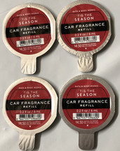 Bath &amp; Body Works Scentportable Fragrance Refill &#39;TIS THE SEASON X 4 - $17.51