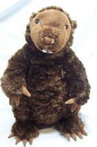 Gund Kohl&#39;s Nice Soft Brown Beaver 11&quot; Plush Stuffed Animal Toy - £14.33 GBP