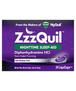 READ Vicks Zzzquil Nighttime Sleep Aid, Non-Habit Forming - 24 Ct - $184.92 MXN