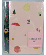 Starbucks Ban.do Set of 2 Notebooks Bando Yes Fun Flowers OMG its Cold - $12.95