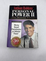 Personal Power II Vol 6 Moving Beyond Procrastination Anthony Robbins CA... - $4.42