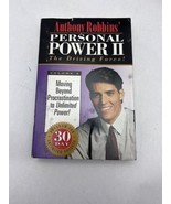 Personal Power II Vol 6 Moving Beyond Procrastination Anthony Robbins CA... - $6.04 CAD