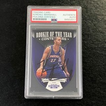 2012-13 Panini Contenders Rookie of the Year #10 Kendall Marshall Signed Card AU - £31.96 GBP