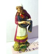 Hawthorne Village Seeds of Faith Farm Girl figurine Nativity Christmas T... - £26.86 GBP