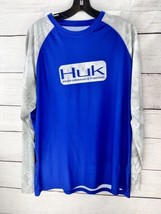 HuK Performance Fishing Shirt Moisture Wicking Size X-Large - £14.18 GBP