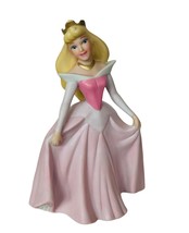 Sleeping Beauty Figurine vtg Walt Disney porcelain sculpture Princess Aurora 6&quot; - £74.30 GBP