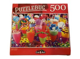Puzzlebug 500 Piece Puzzle Sugary Shakes18.25"  X 11" New COLORFUL - £5.44 GBP
