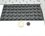 1/8” Tall Round Rubber Feet  3M Adhesive Backing  3/8&quot; Dia   48 Feet per... - $12.01
