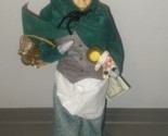 1995 Byer&#39;s Choice Cries of London Carolers - Old Woman Vendor with Doll... - £35.96 GBP