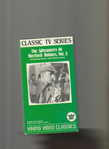 The Adventures of Sherlock Holmes 3 (VHS) Belligerent Ghost/Baker Street... - £4.63 GBP