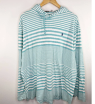 Polo Ralph Lauren Big Tall Green T Shirt Hoodie LT NWT - $49.00