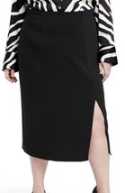 Sergio Hudson x Target Plus Size High Waist Slit Pencil Skirt 2X NEW - $33.00