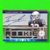 2011 Totally Certified Oakland Raiders Taiwan Jones Jersey Autographs /499 - $4.04