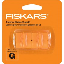 Fiskars 195960-1001 Trimmer Cutting Replacement Blades Style G, Orange 2... - £10.94 GBP