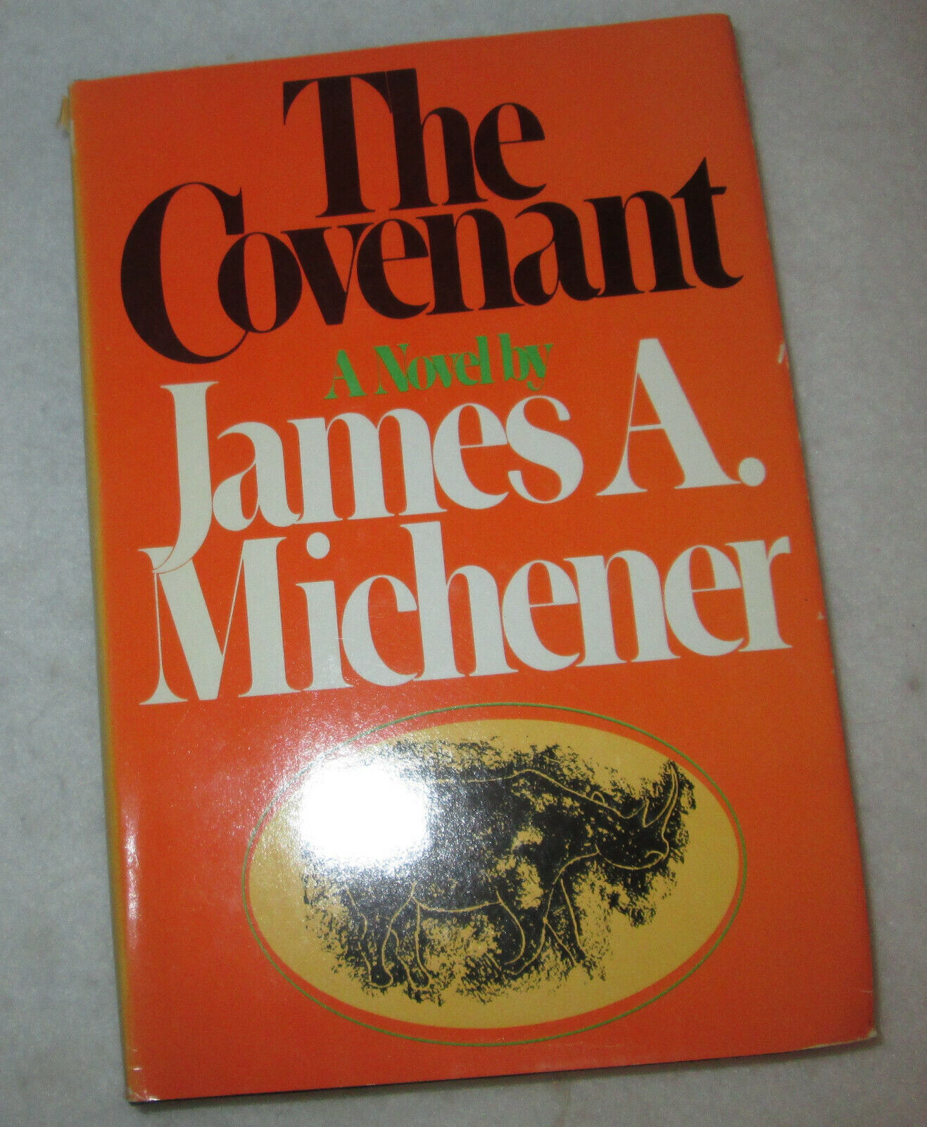 THE COVENANT by James A. Michener Hardcover Dust jacket 1980 Volume 2 - £16.25 GBP