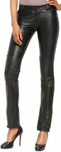 Leather Pants Leggings Size Waist High Black Women Wet S L Womens 14 6 L... - $92.51