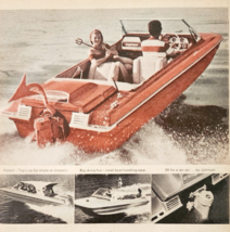 1966 Johnson Caprice Boat Advertisement Vintage Boating Outboard Fishing... - $19.99