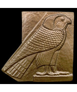 Egyptian Horus Falcon sculpture Relief plaque in Bronze Finish - £15.58 GBP