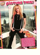 Avril Lavigne teen magazine pinup clipping New York City Tiger Beat - £1.97 GBP