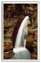 Entrance to Cascade Watkins Glen New York NY UNP WB Postcard W20 - £1.51 GBP