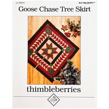 Goose Chase Tree Skirt Quilt PATTERN LJ92272 Sew Big Quilts by Thimblebe... - $8.99