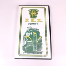 ✅ Railroad Video PRR Pennsylvania Power CG-1 Locomotive VHS 1986 Full Color - $7.91