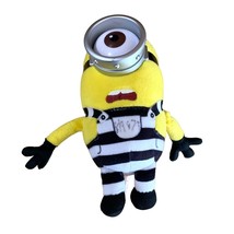 Despicable Me 3 Ty beanie Babies Carl Jail House Inmate 2017 6 in Tall Stuffed P - £4.74 GBP