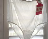 Vintage Vanity Fair 15-811 sz 9/48 S. White 15811 nylon granny panty bri... - $50.00
