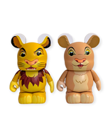 Lion King Disney Vinylmation Toy Action Figures: Simba and Nala, 3 in. - $49.90