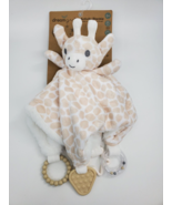 Dream Gro Giraffe Lovey Security Blanket &amp; Activity Toy Tan White Safari... - $665.05 MXN
