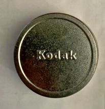 Vintage Kodak Film Tin Canister Roll of Film Metal Silver 2" Can - $14.85
