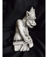 Notre Dame Gargoyle The Watcher Crouching Horned Statue Collection Medie... - $14.99