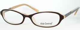 Kids Central Silver Dillar KC1619 #1 Brown /BEIGE Eyeglasses Glasses 47-15-125mm - £21.90 GBP