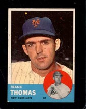 1963 Topps #495 Frank Thomas Vg Sp Mets (Wax) *X108859 - £12.89 GBP
