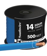 Southwire Building Wire 14 Ga, 1 Conductor 15 Amp 600 V 90 Deg C 500 &#39; Blue - $71.26 CAD