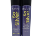 Matrix So Silver Purple Shampoo &amp; Conditioner for Color-Treated Hair, 10... - £27.17 GBP