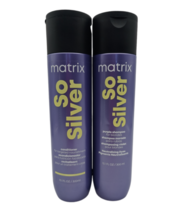 Matrix So Silver Purple Shampoo &amp; Conditioner for Color-Treated Hair, 10... - $34.64
