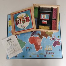 Parker Brothers RISK Continental Game In Original Wooden Storage Box Nostalgia - £22.36 GBP