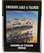 EMERSON, LAKE &amp; PALMER - VINTAGE 1992 WORLD TOUR BOOK CONCERT PROGRAM - ... - $298.24 MXN