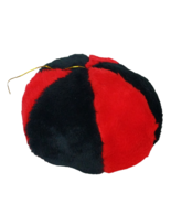 Acme Premium Supply Corp Black Red Striped Ball Plush Stuffed Toy 1991 6&quot; - €12,44 EUR