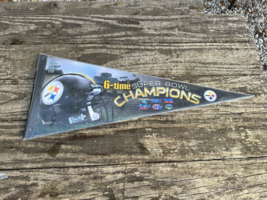 Pittsburgh Steelers 2008 6 Time Super Bowl Champions Full Color Logo Pen... - £23.32 GBP