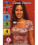 American Idol - Season 3 CCG Camile Velasco Single Card NM  - $1.00