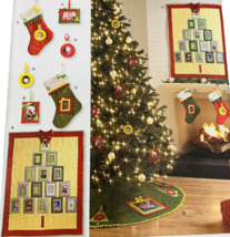 Simplicity 2488 Christmas Treeskirt Pattern Stockings Ornaments Decor L Asch - £7.44 GBP